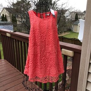 Ladies sleeveless top. Lined and back opening.